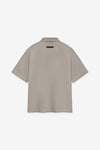 Fear Of God ESSENTIALS Core Pique Polo (Heather Gray)