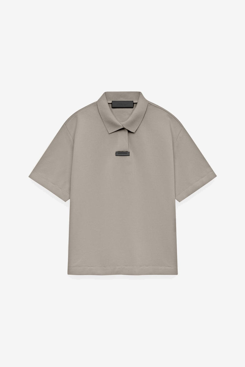 Fear Of God ESSENTIALS Core Pique Polo (Heather Gray)