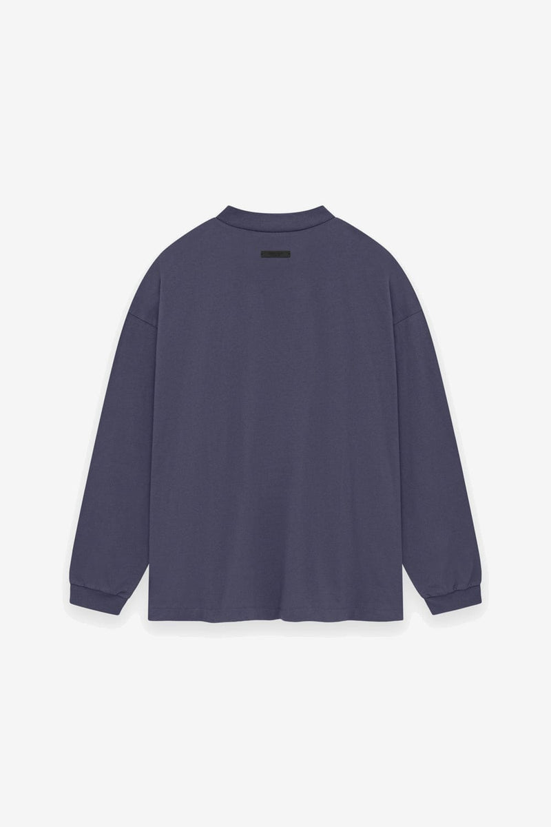 Fear Of God ESSENTIALS Jersey Long Sleeve Tee (Marine)