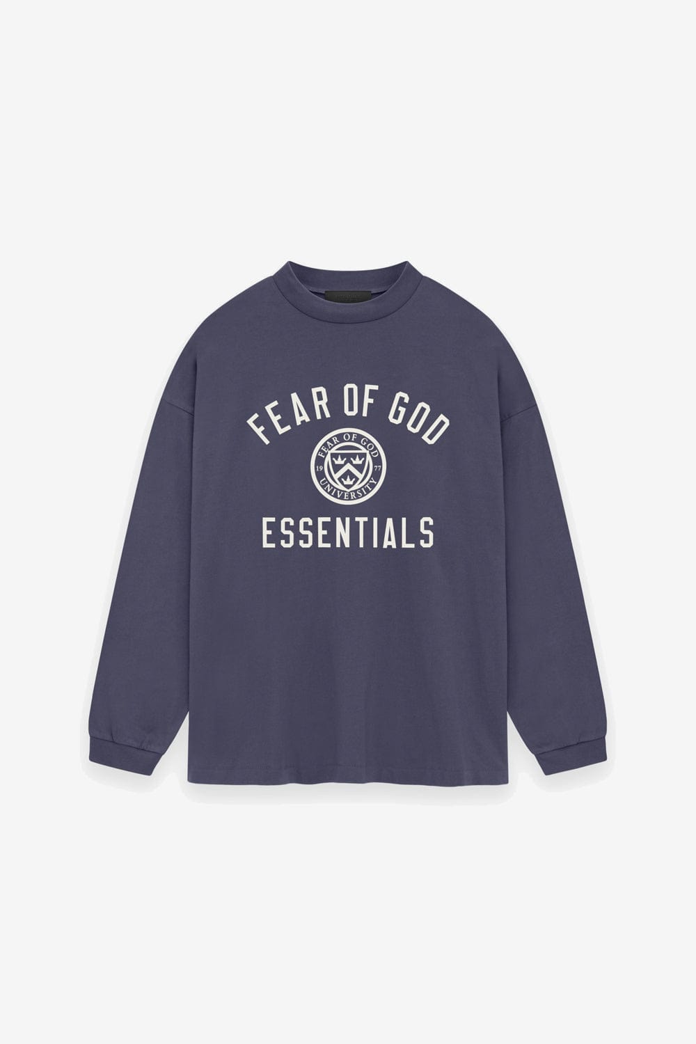 Fear Of God ESSENTIALS Jersey Long Sleeve Tee (Marine)