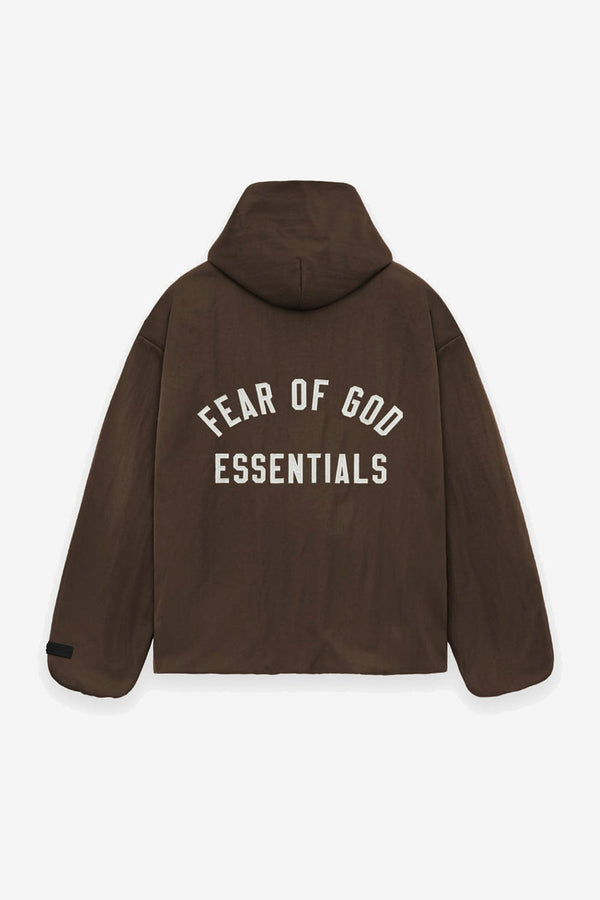 ESSENTIALS エッセンシャルズ/ Textured Nylon Hooded Coaches JACKET/ABランク/67【中古】 fear-of-god-essentials-