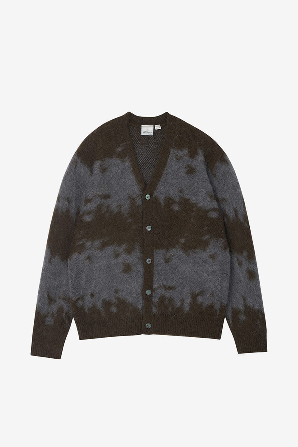 Gramicci Mohair Splatter Cardigan (Slate Splatter)