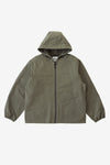 Gramicci Northside Plaid Hooded Jacket (Olive)