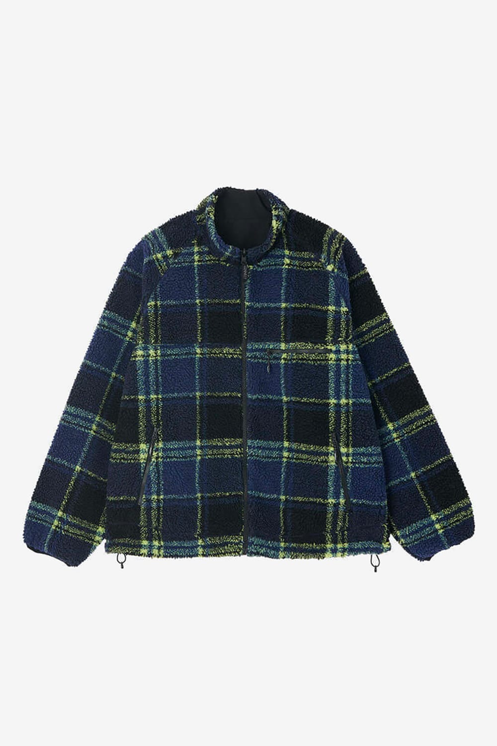 Reversible Sherpa Plaid Jacket