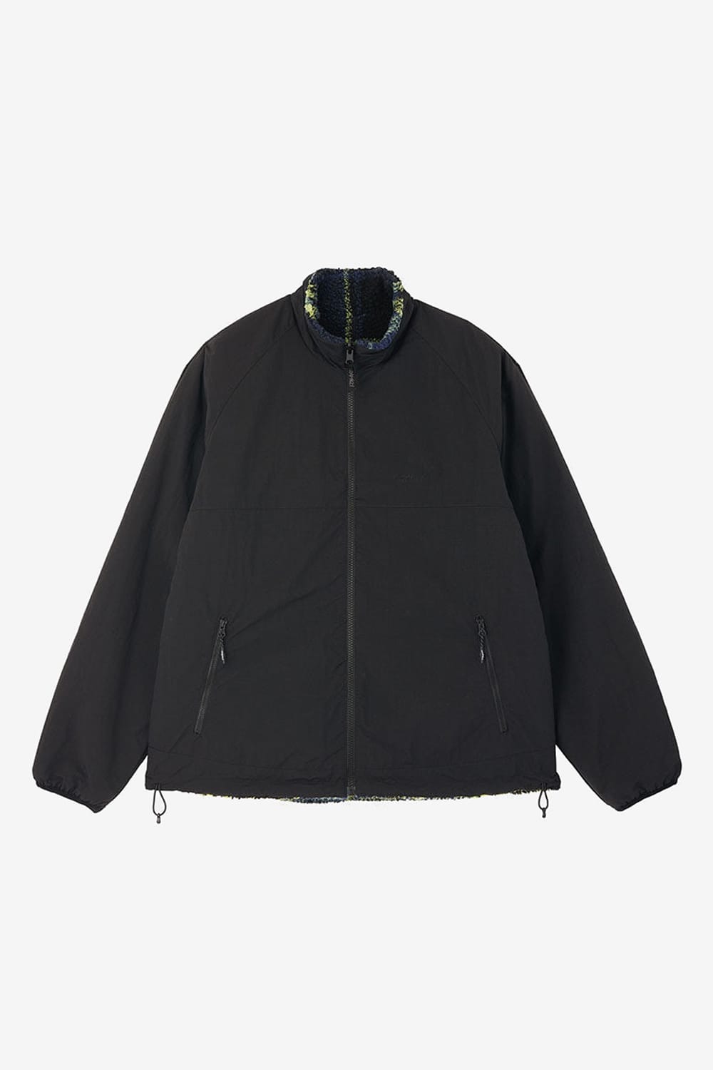 Gramicci Reversible Sherpa Plaid Jacket (Plaid/Black)