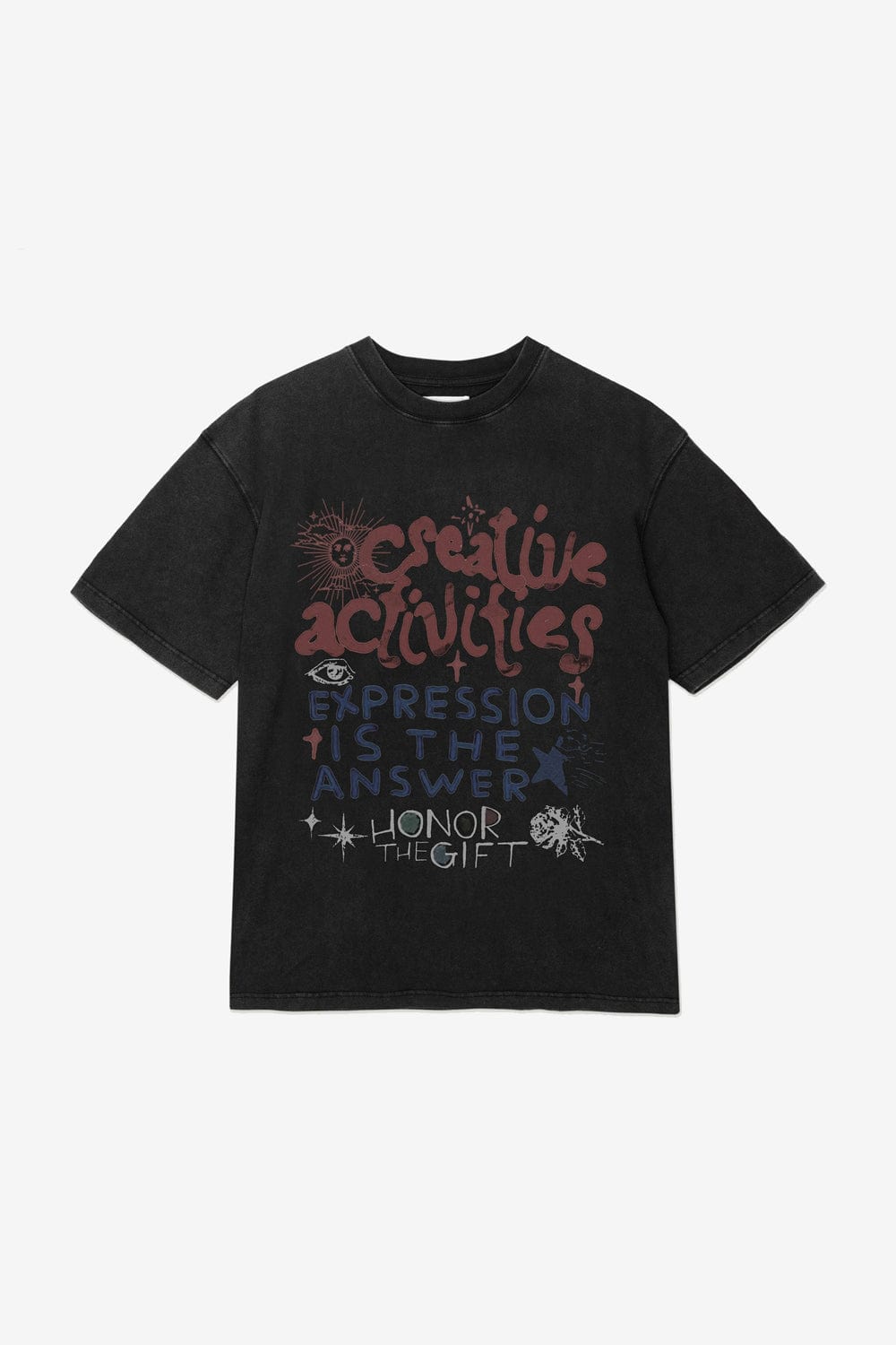 Honor The Gift Creative Activities Tee (Black)