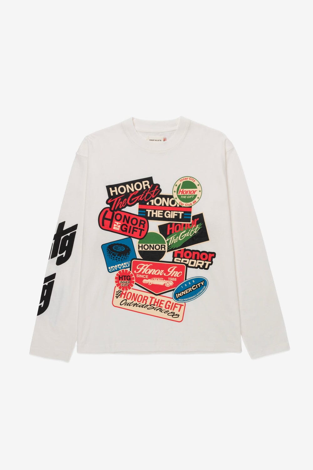 Honor The Gift Fuel LS Tee (White)