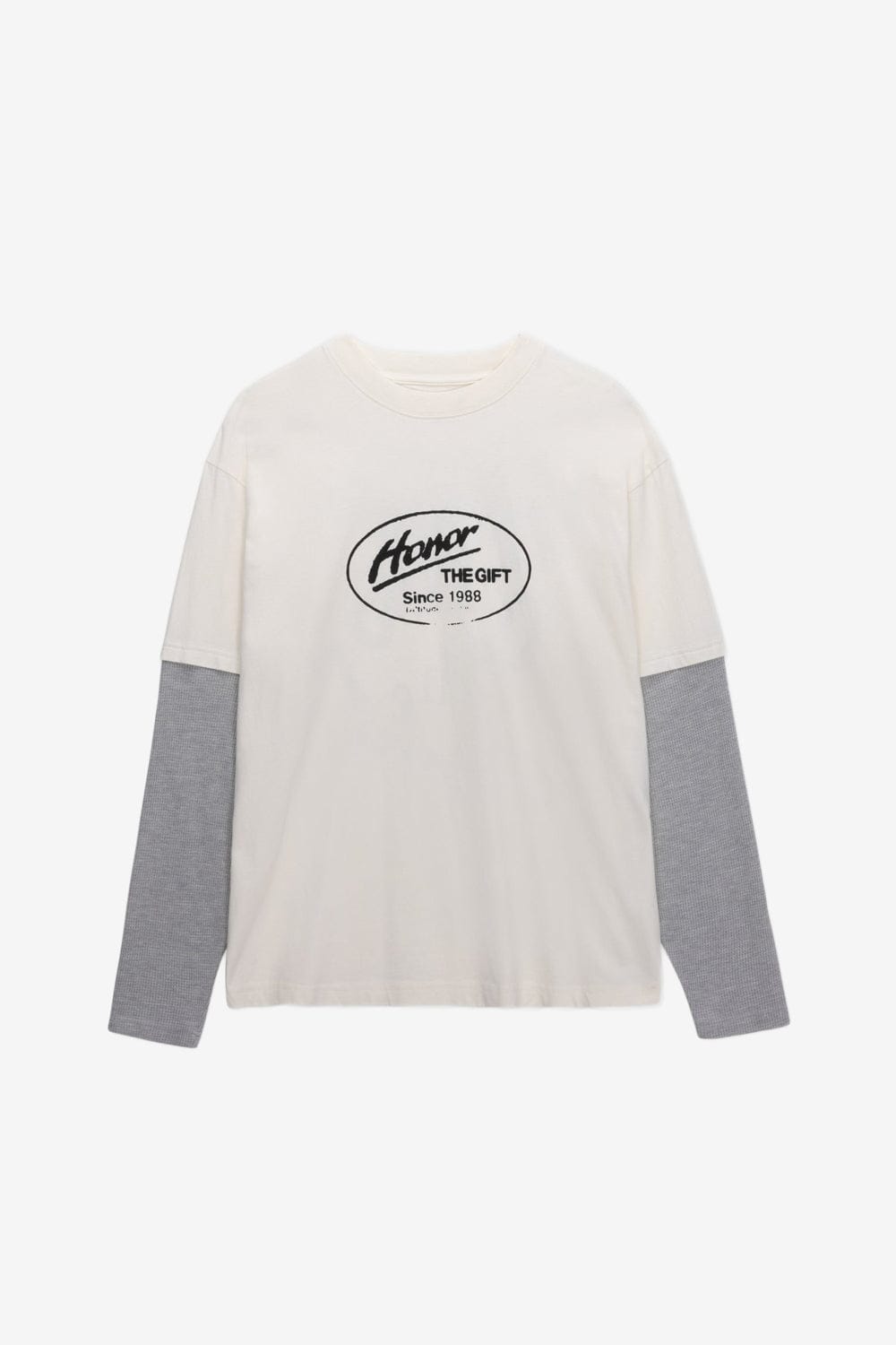 Honor The Gift Just Be L/S Tee (White)