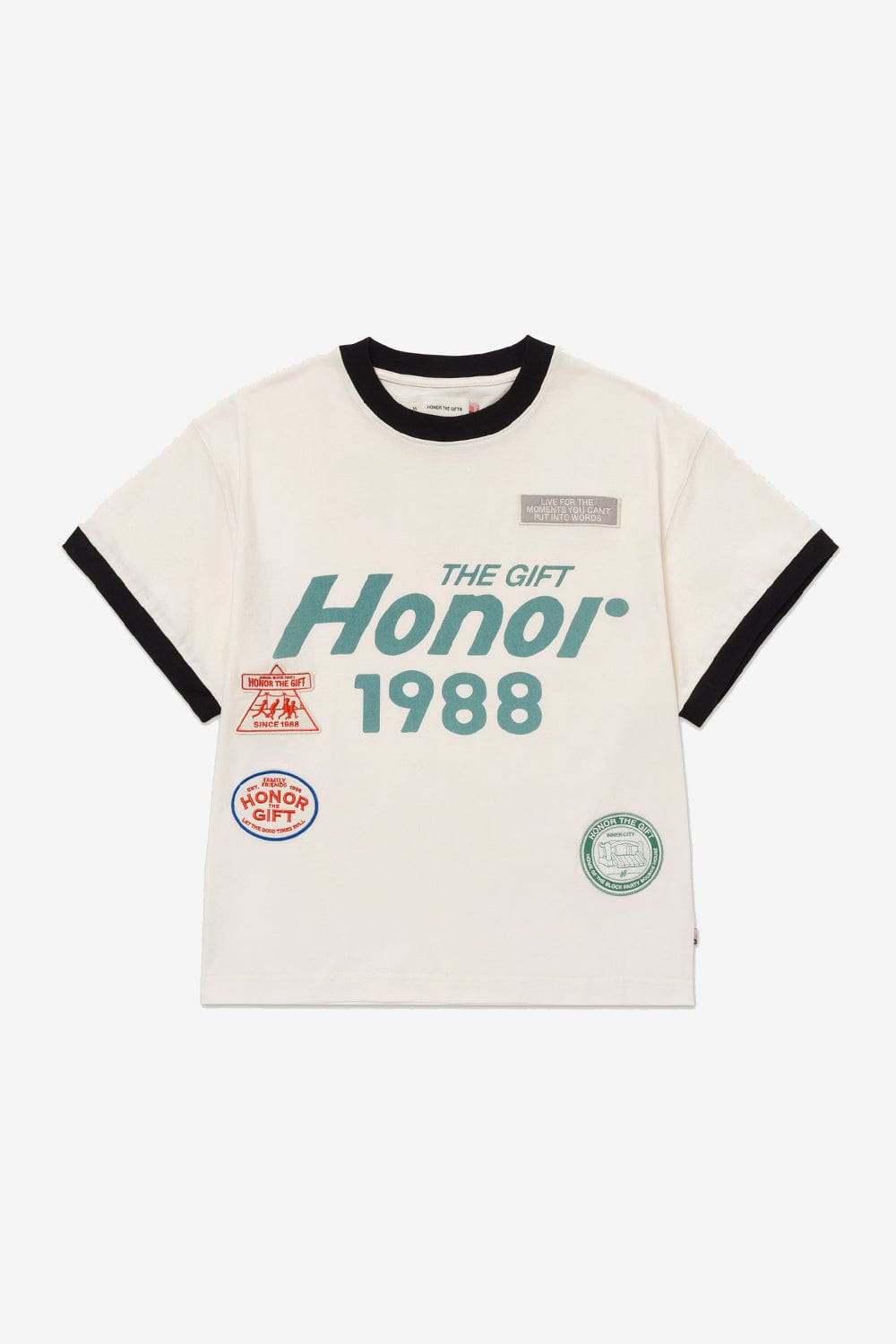 Honor The Gift Multi Box Tee (White)