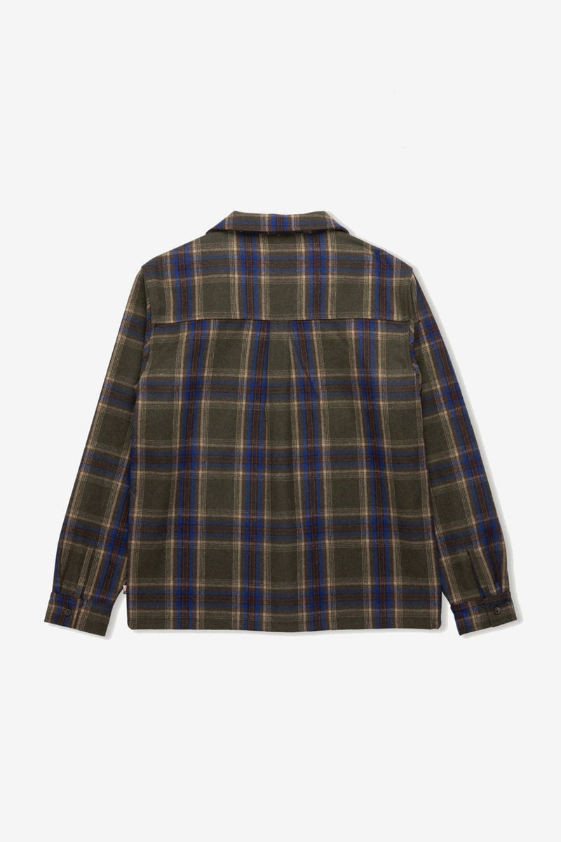 Plaid Flannel Overshirt