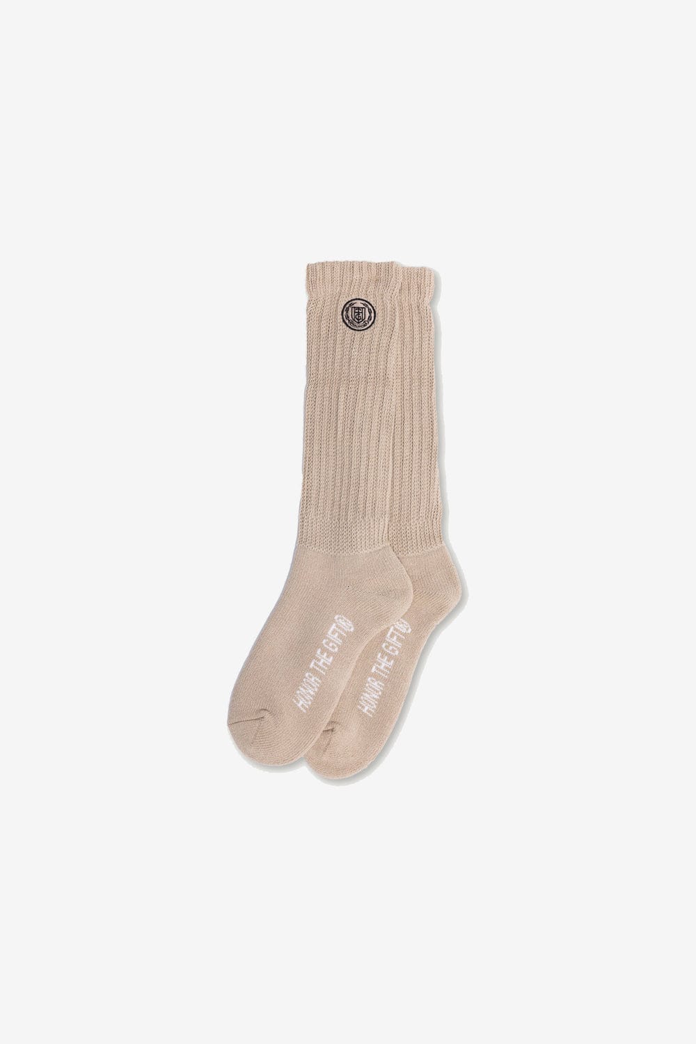 Honor The Gift Slouch HTG Socks (Cream) - Commonwealth