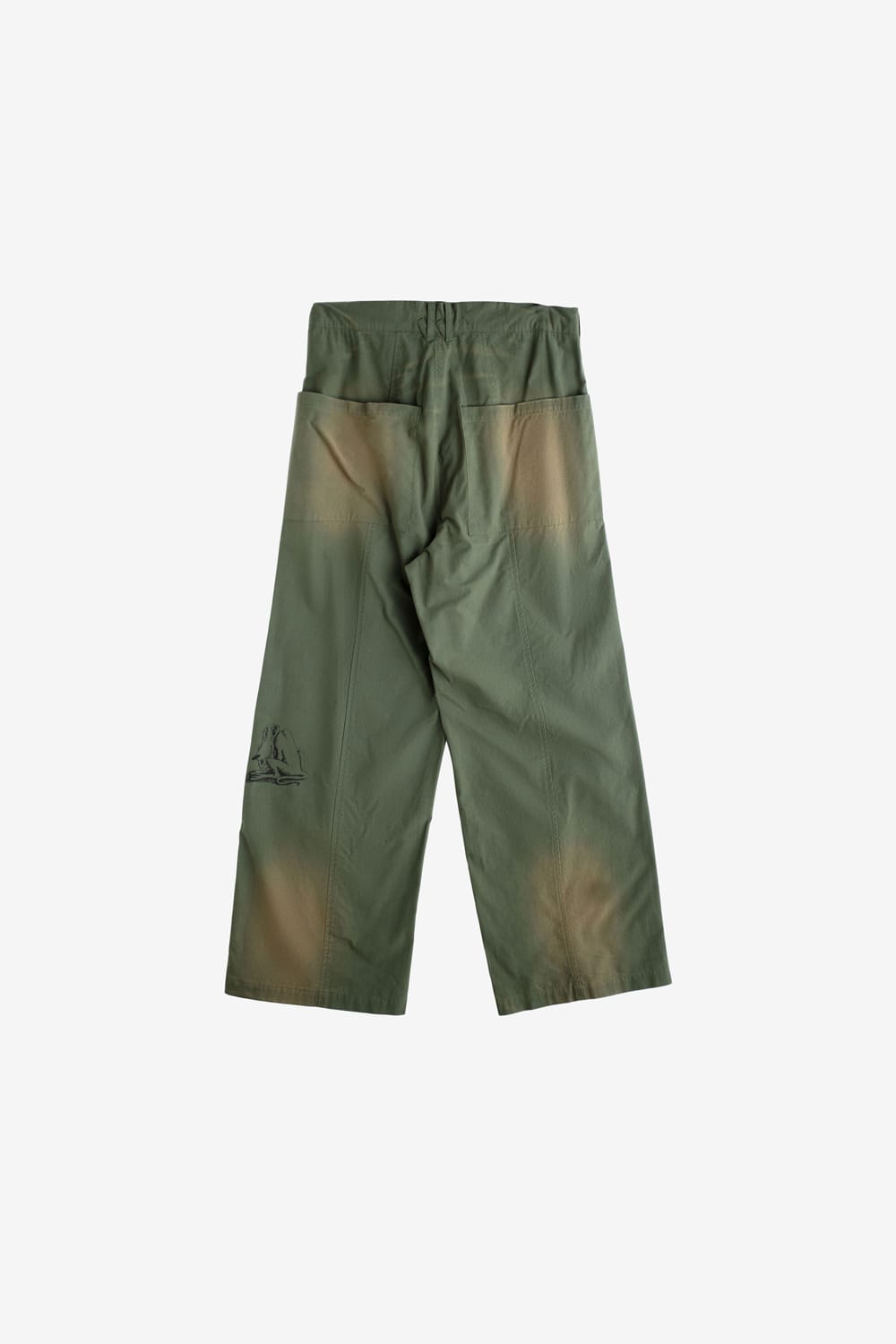 Jungles Jungles Sketches Balloon Pant (Green)