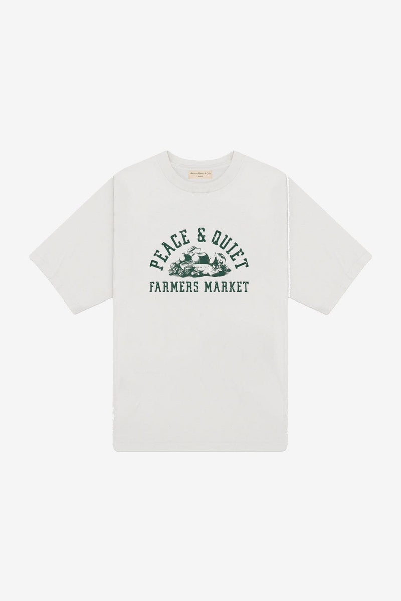 Museum of Peace & Quiet Farmers Market Tee (White)