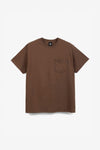 Nothin Special Lion of Judah Pocket Tee (Brown)