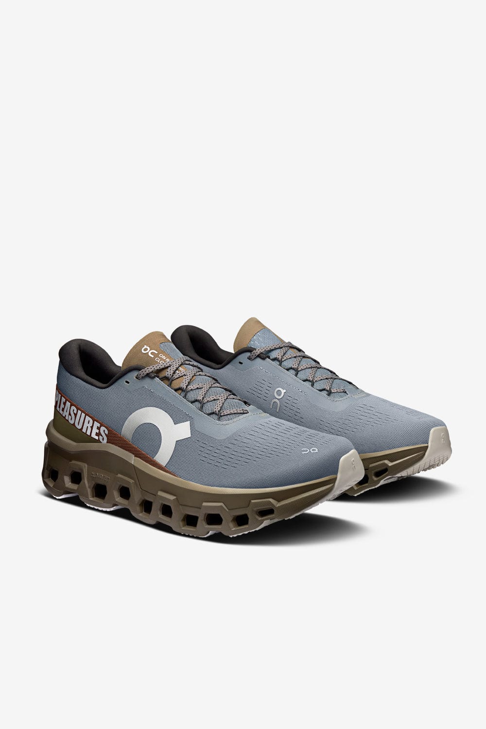 ON Cloudmonster 2 PLEASURES x The Loop (Mist/Olive)