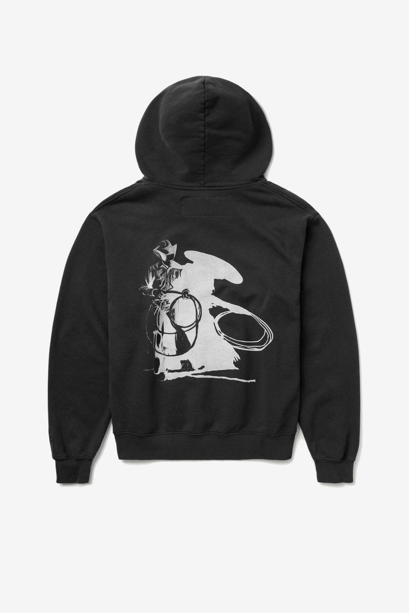 One Of These Days Wanted Hoodie (Washed Black)