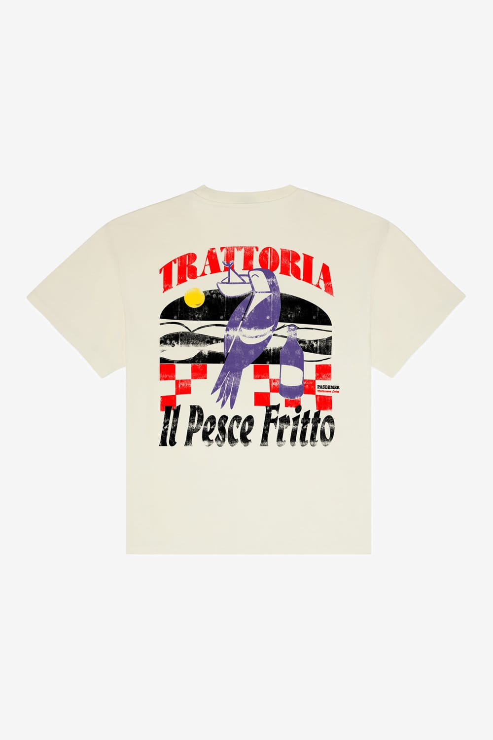 Pas de Mer Trattoria T-Shirt (Cream)