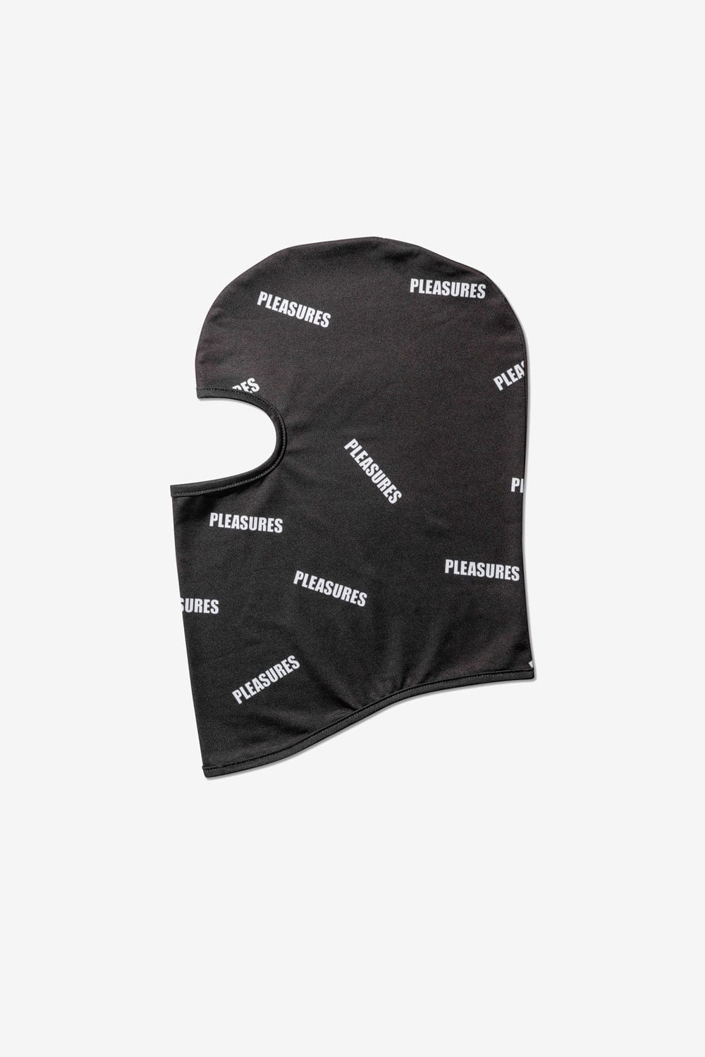 Pleasures Mini-stamp balaclava passamontagna in microfibra - black