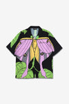 PLEASURES Moth Button Down Shirt (Multi0