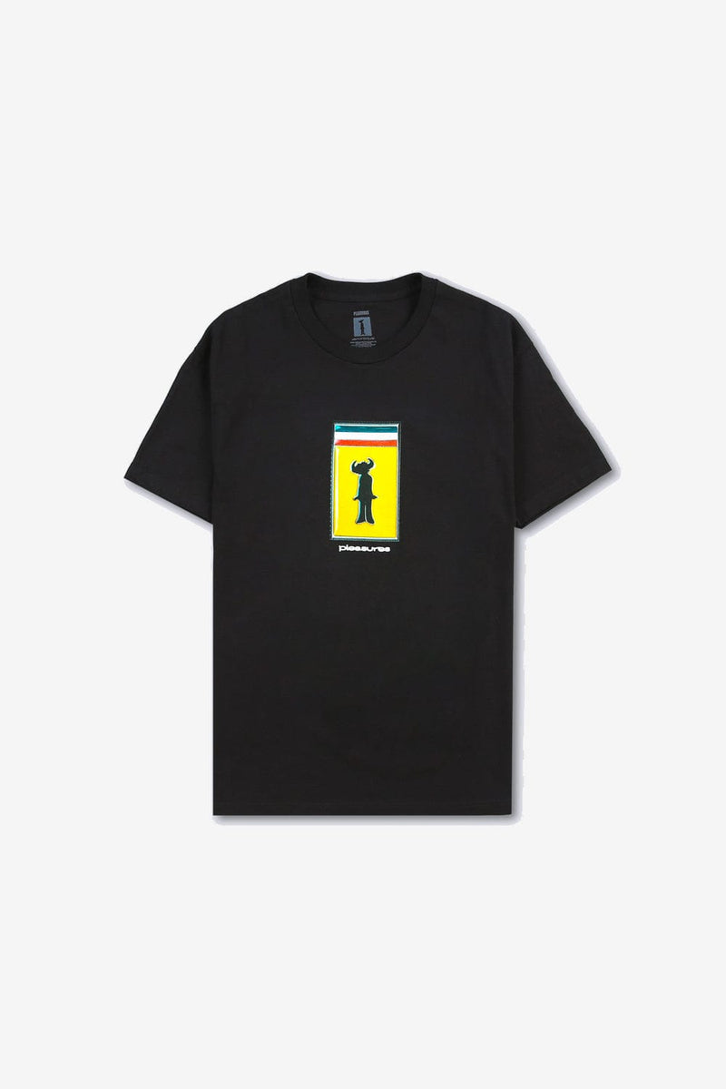 PLEASURES Travelling Tee (Black)