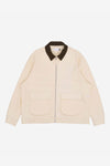 POP Trading Company Rop Full Zip Jacket (Off White)