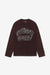 Stussy 2 Tone Cotton Mesh LS Crew (Black)