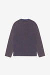 Stussy 2 Tone Cotton Mesh LS Crew (Navy)