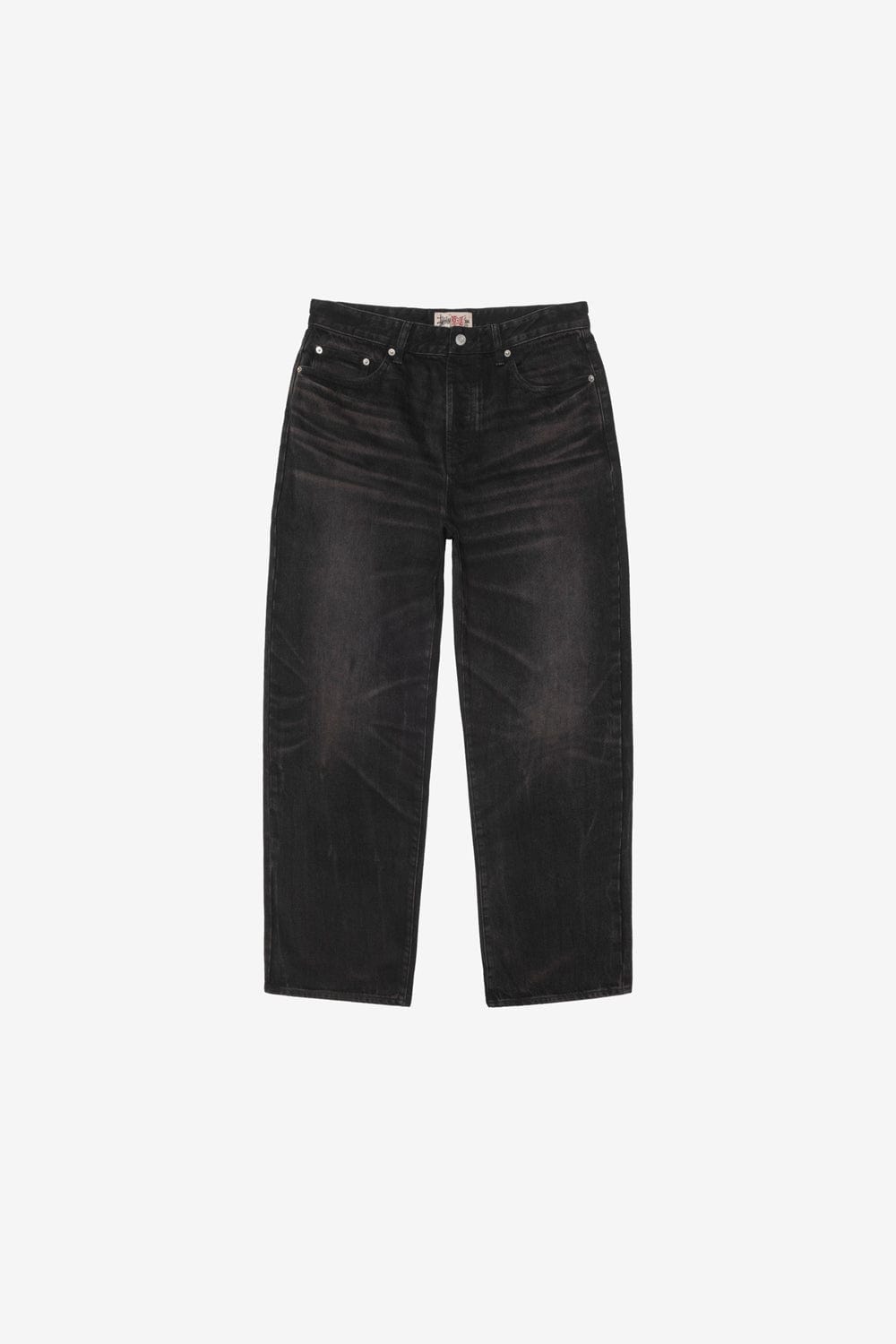 Stussy Big Ol' Jean Vintage Distressed Denim (Black)