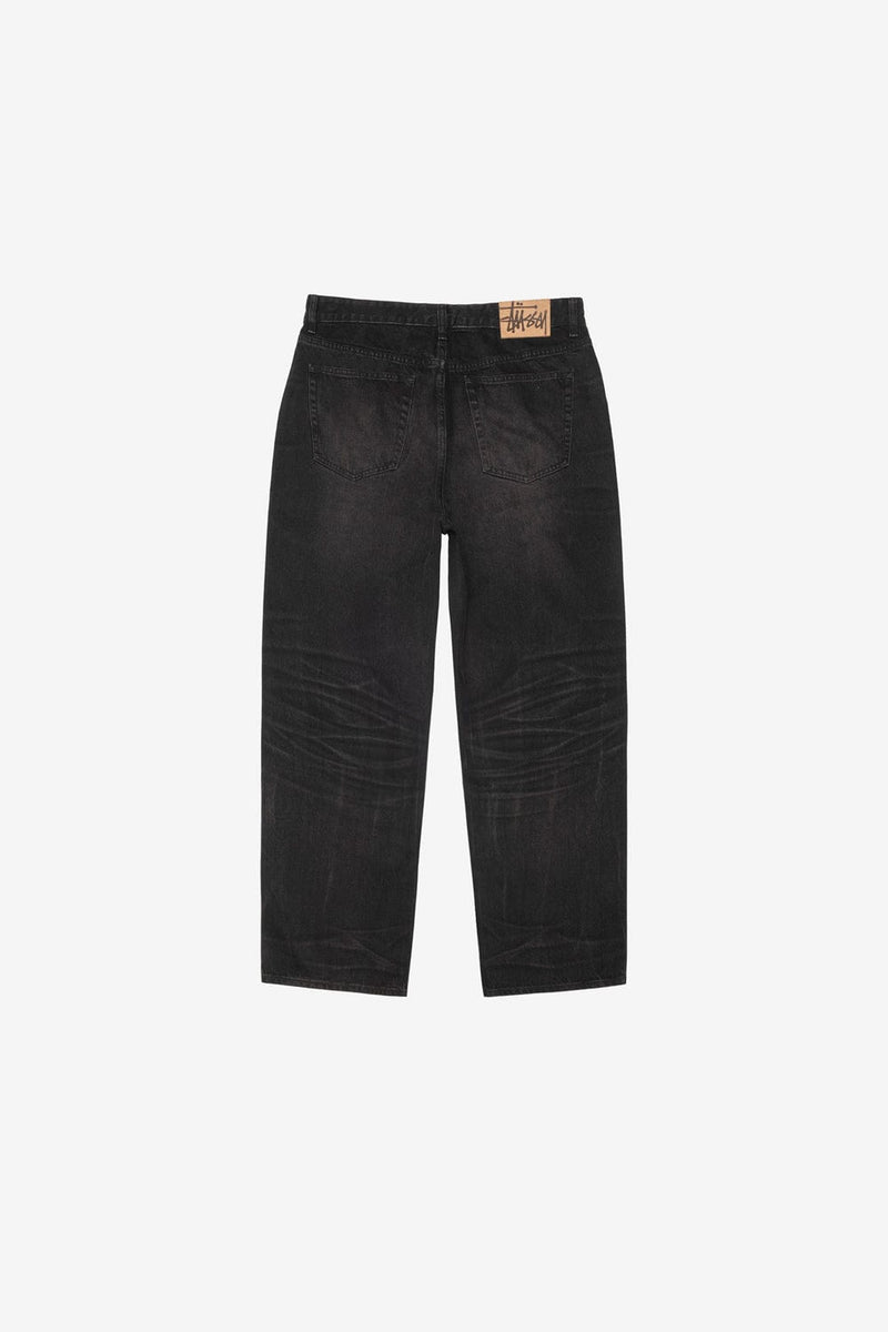 Stussy Big Ol' Jean Vintage Distressed Denim (Black)