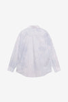 Stussy Classic LS Shirt Bleached Poplin (Blue)