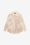 Stussy Classic LS Shirt Bleached Poplin (Tan)