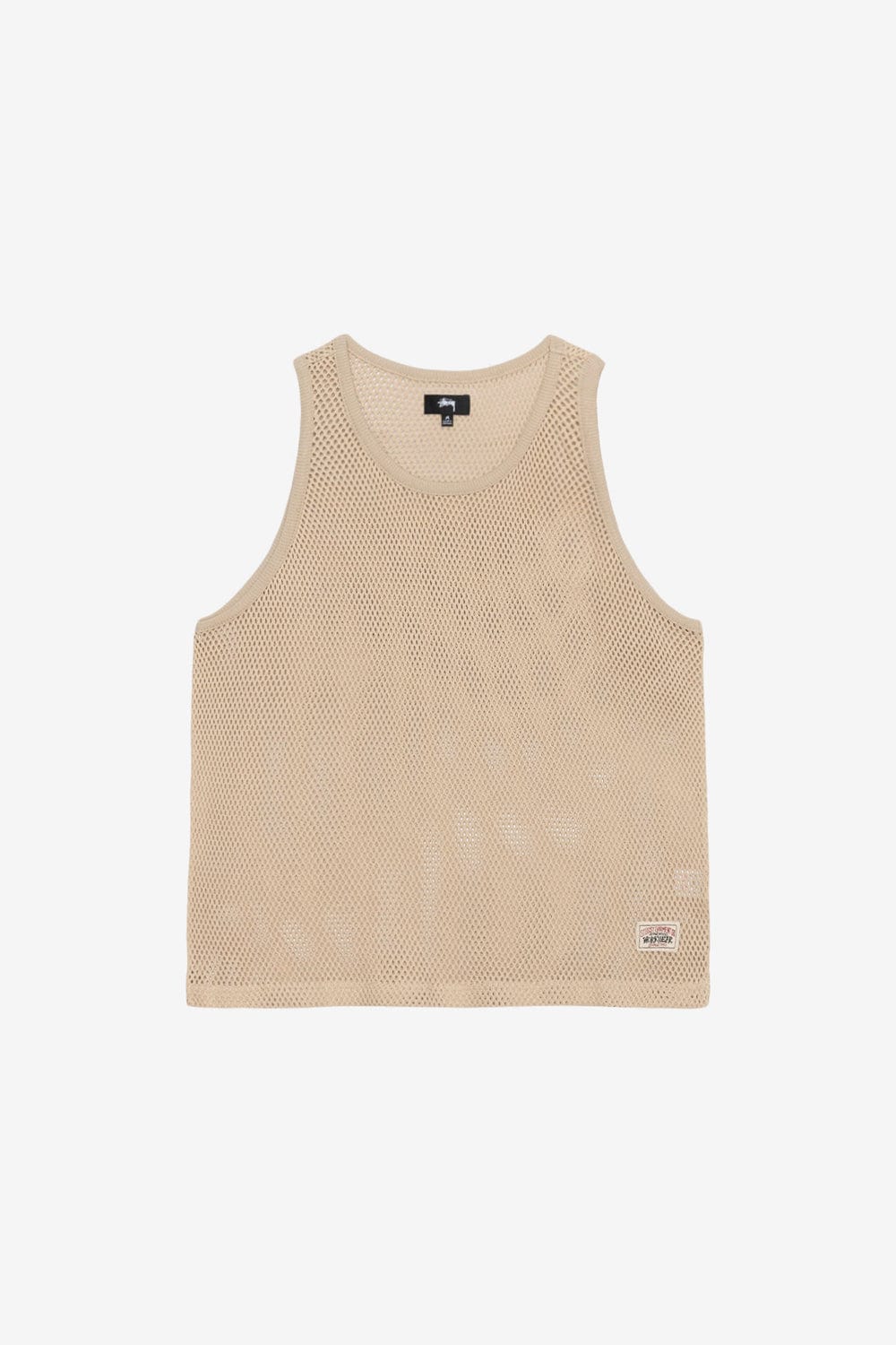 Stussy Cotton Big Mesh Tank (Natural)