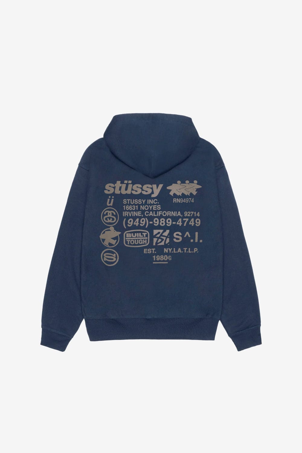 Stussy DNA Zip Hood (Navy)