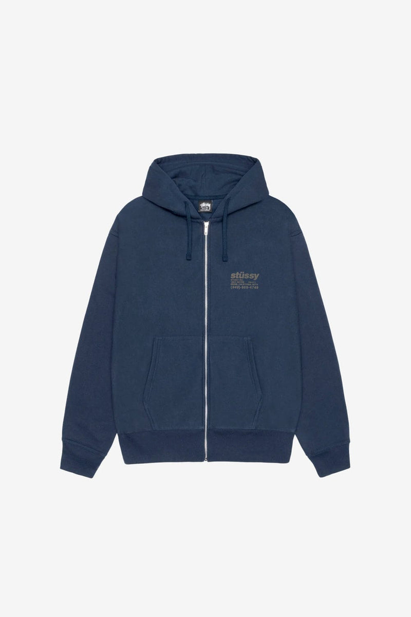 Stussy DNA Zip Hood (Navy)