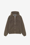 Stussy Faded Graphic Zip Hood (Olive)