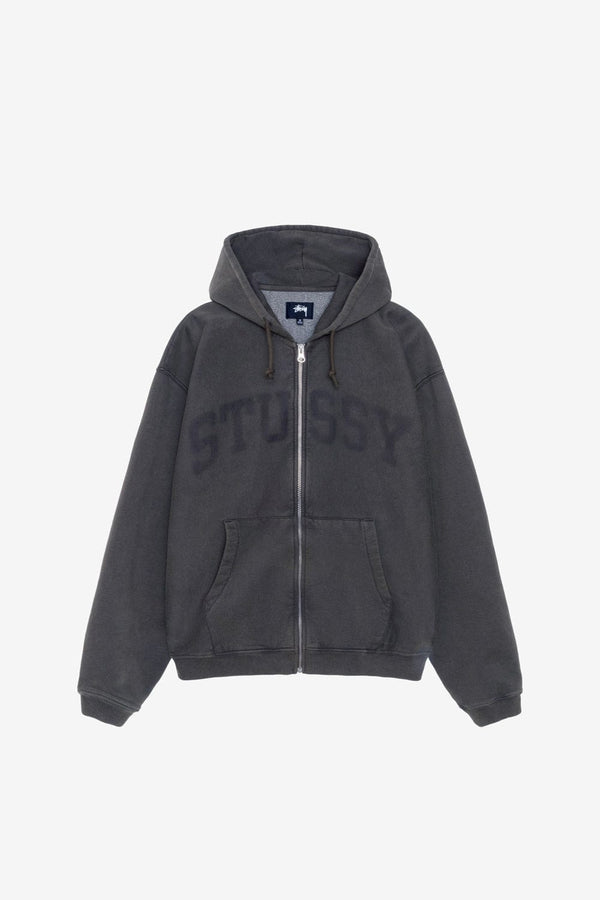 トップス faded old stussy black hoodie USA Vintage Stussy Black Faded Hoodie