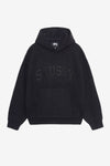 Stussy Felt Patch Knit Hood (Black)