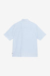 Stussy Flat Bottom Crinkled Shirt (Blue Check)