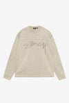 Stussy Football Crew Pig. Dyed (Sand)