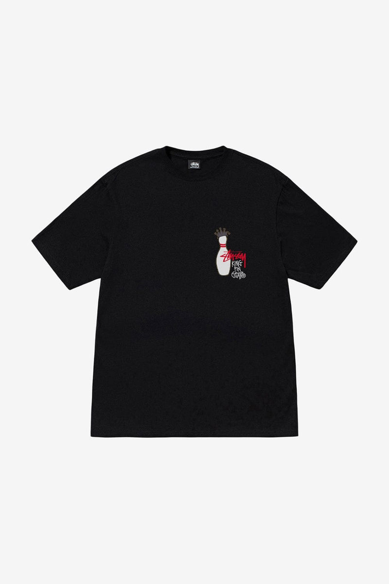 Stussy Kingpin Pig. Dyed Tee (Black)