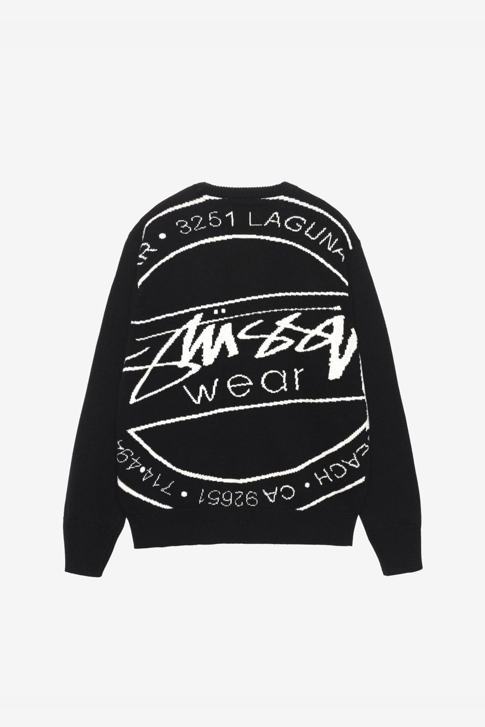 Stussy Laguna Icon Sweater (Black)