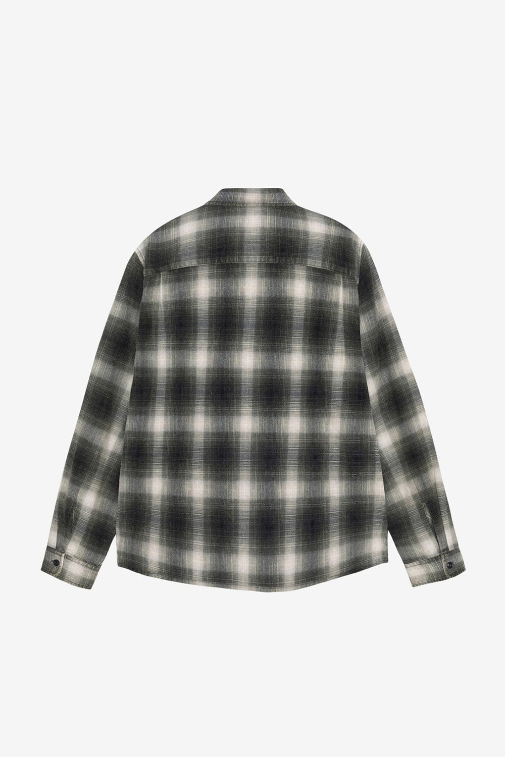 Tシャツ・カットソー STUSSY SS25 MOTIF PLAID SHIRT (1110352 0008 GREY) STUSSY MOTIF PLAID SHIRT GREY – BLENDS