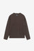 Stussy Roll V-Neck Logo Sweater (Brown)