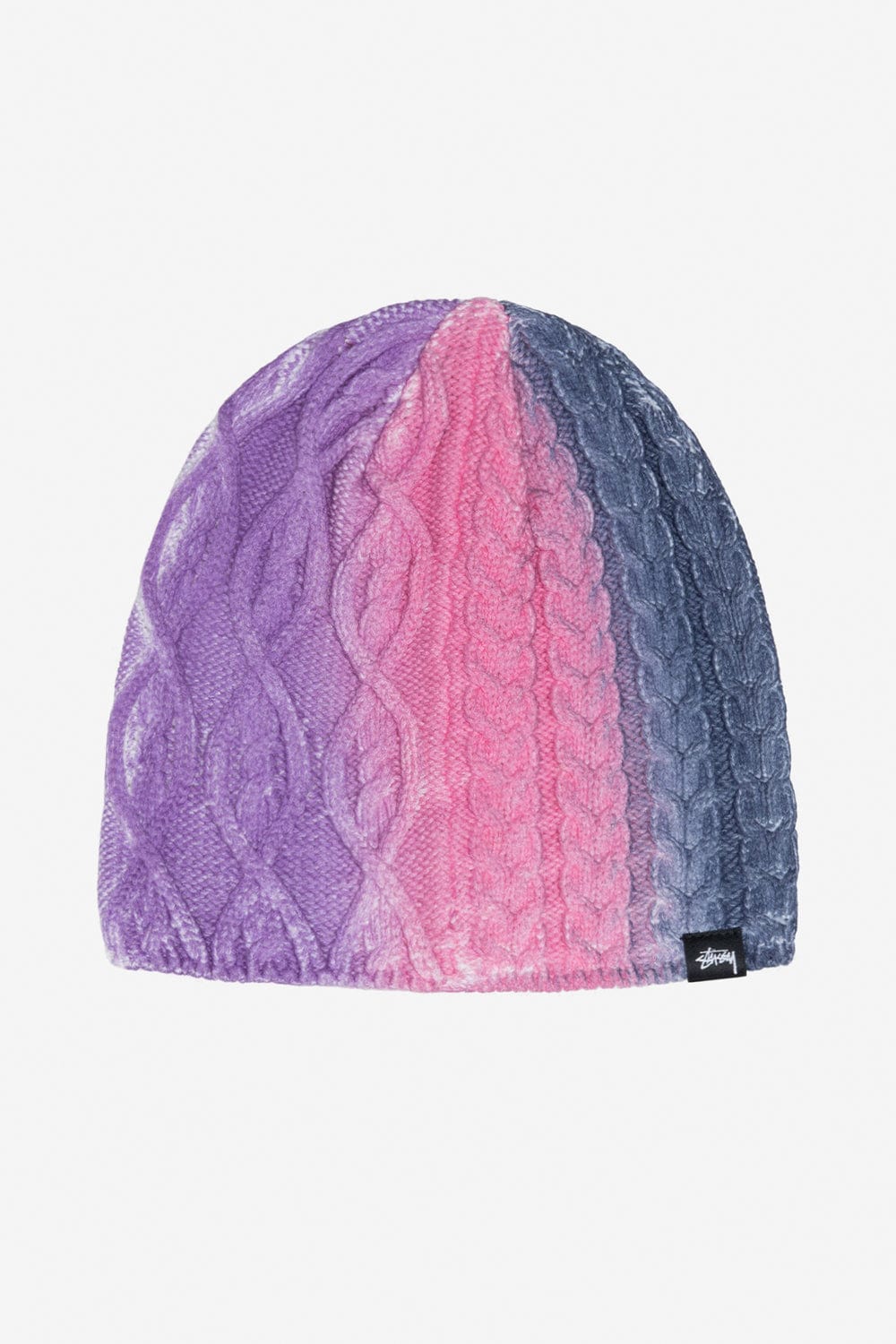 Stussy Skullcap Spray Knit (Purple Multi) - Commonwealth