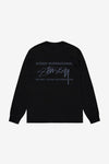 Stussy Smooth International LS Tee (Black)