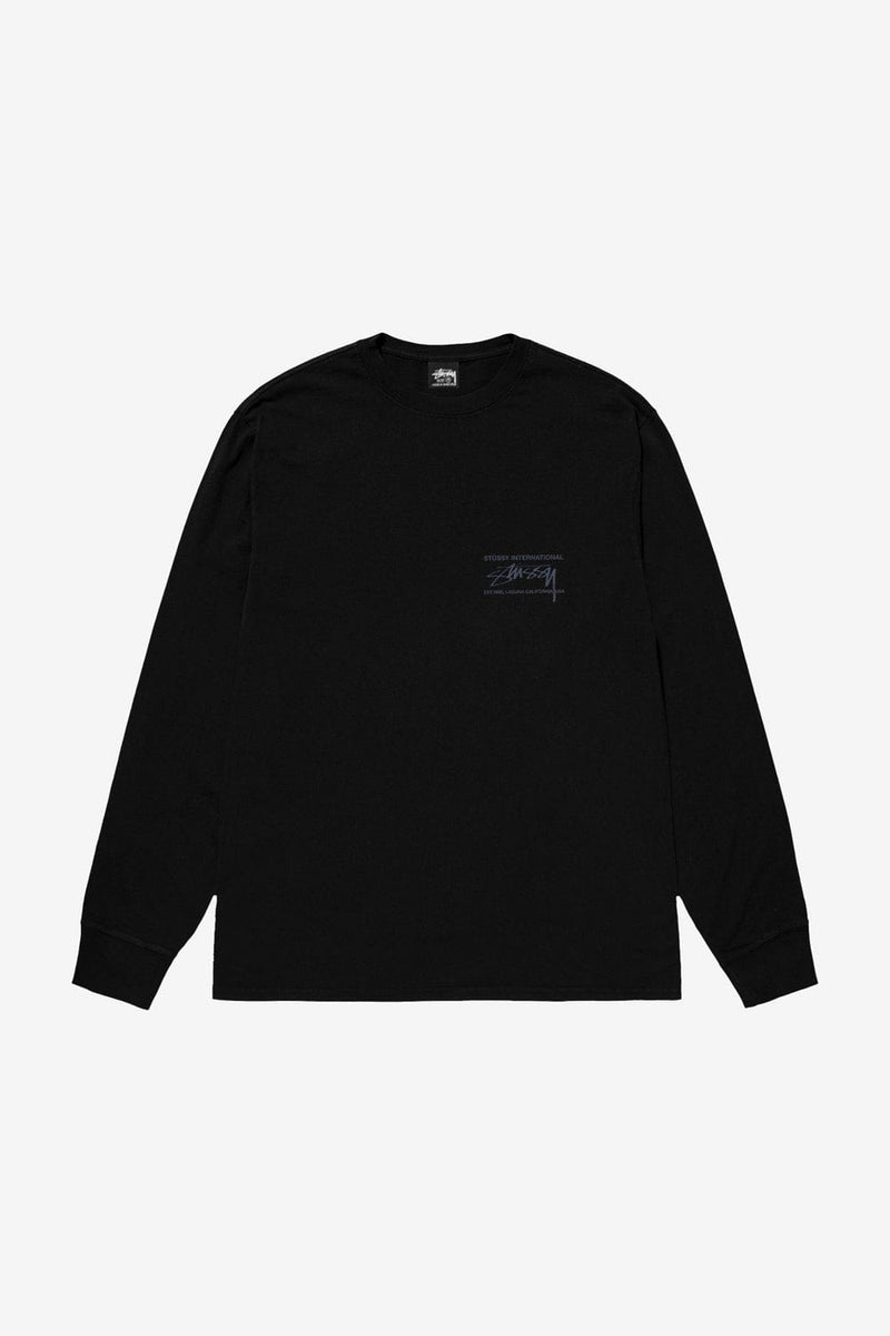 Stussy Smooth International LS Tee (Black)