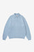 vowels Eyelet Polo (Blue)