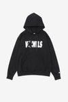 vowels Icon Spell Out Hoodie (Black)