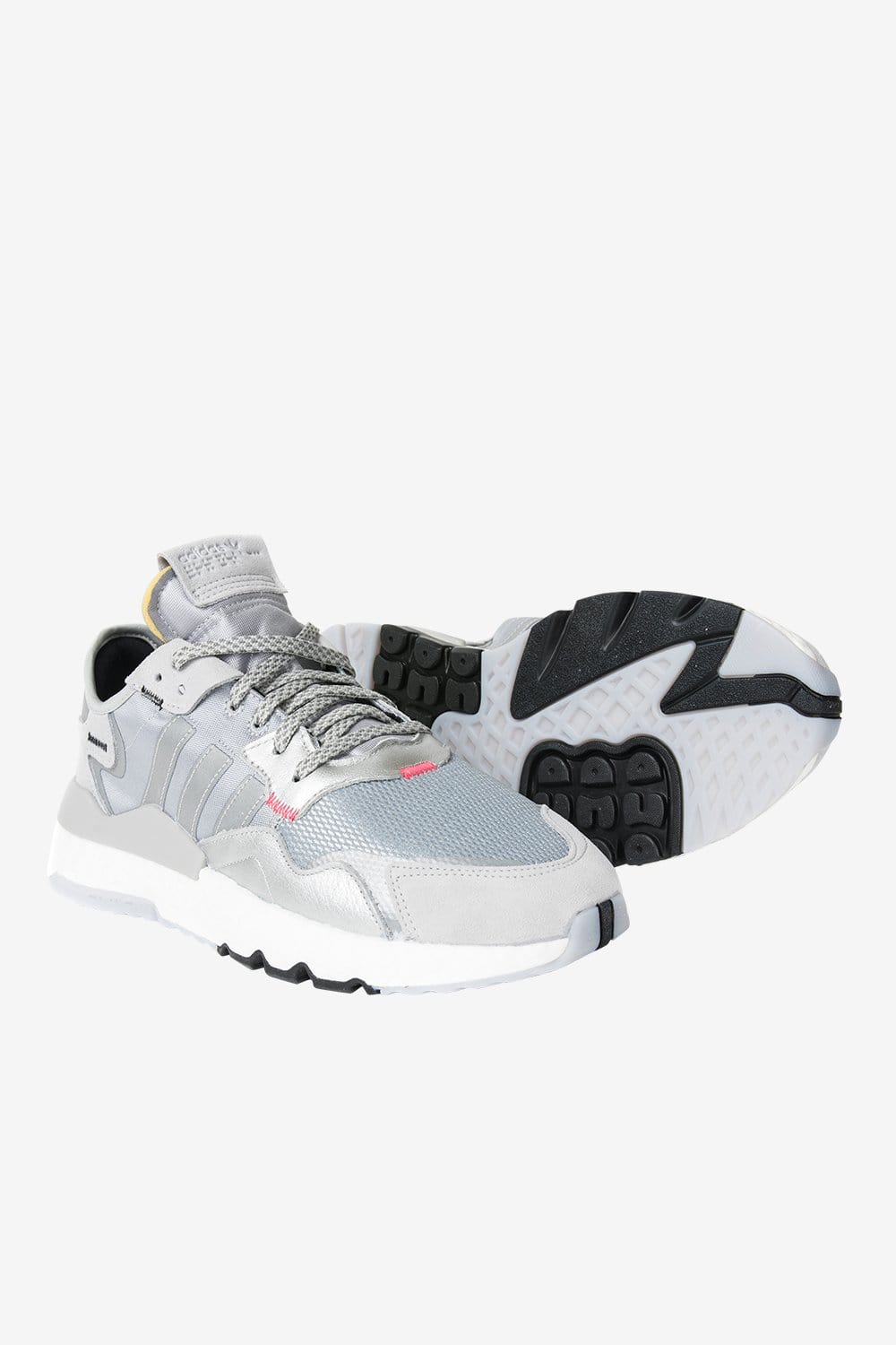 Grey Sneakers Adidas Ee5851 Size Adidas Nite Jogger Silver