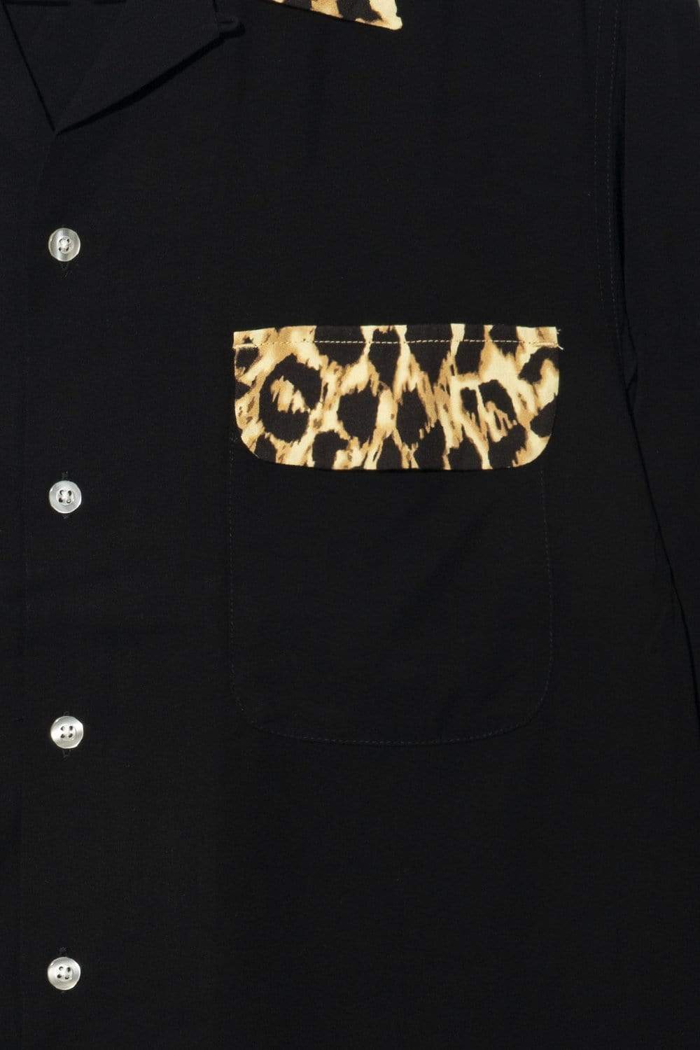 Carhartt WIP Wacko Maria 50's Shirt (Black/Leopard Print) - Commonwealth